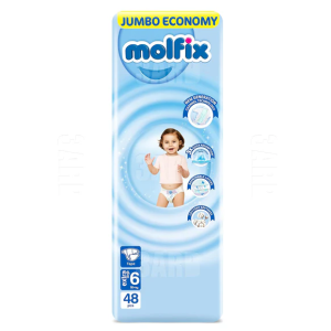 Molfix Jambo Extra Large Belt 16+ Kg 48 Pcs (Made in Turkey)